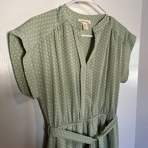 Monteau green dress size L